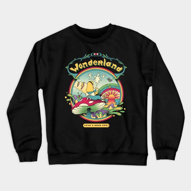 Day Dreamer Crewneck Sweatshirt by Vincent Trinidad Art